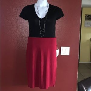 LuLaRoe Cassie Pencil Skirt NWTS! Lrg